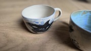 Ręcznie wykonane kubki ceramiczne