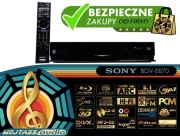 Amplituner kina domowego SONY BDV-E870 Blu-Ray BD MP3 SACD CD DVD 