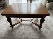Rozkładany stół eklektyczny, XIXW. orzech 3,5m