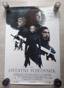 Plakat kinowy z filmu Ostatni pojedynek Matt Damon