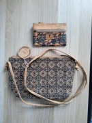 Nowa Torebka Listonoszka z Korka Portugalia Am Cork Collection Boho