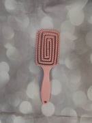 Szczotka/grzebień do włosów kręconych pudrowy róż 