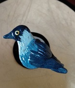 Magnes na lodówkę handmade Ptak Kawka