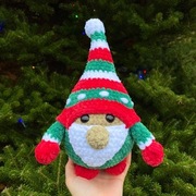 Skrzat na szydełku, maskotka, pluszak.