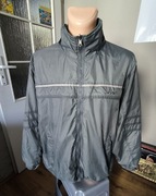 Fubu kurtka męska L dwustronna szara hip hop przejściowa oversize y2k