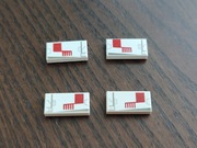 Stare klocki Lego 3069bps5 i 3069ps4 od 6963 X-Wing Fighter mini Star Wars