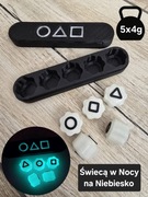 Kości Koreanskiej Gry GONGGI GONGI SQUID GAME + Etui - Druk3d Case 5x4g