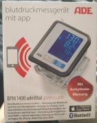 Ciśnieniomierz aplikacja BPM1400 adeVital pressure