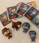 Figurki Stranger Things/Will/Upside/Dustin/Steve/Robin/Hopper/Kinder Joy/x4