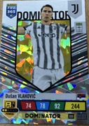 Karty piłkarskie Dušan Vlahović Dominator
