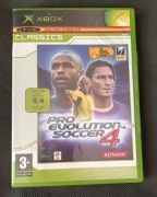 Pro Evolution Soccer 4 PES4 Xbox Classic OG Xbox PAL Komplet