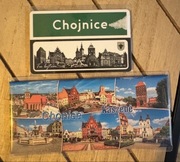 Magnes na lodówkę Chojnice dwie sztuki