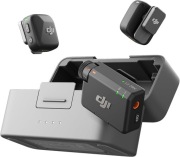 DJI Mini mikrofon (2 TX + 1 RX + etui ładujące), ultralekki, HQ Audio