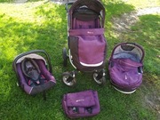 Wózek 3w1 fotelik+ gondola + spacerówka espiro gtx