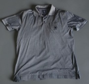 Koszulka polo Rotte Mediterranee kolor szary na okazje luźna wygodna