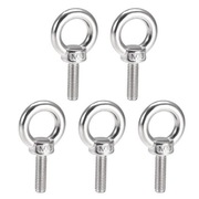 5x Śruba oczkowa M8x30 mm, stal nierdzewna 304 – do zawieszania