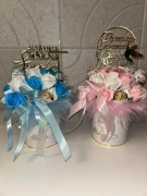 Słodkie boxy komunijne to wspaniały dodatek zamiast kwiatów.