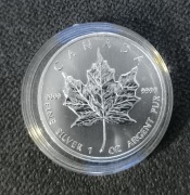 Kanadyjski Liść Klonu 1 oz Srebro.