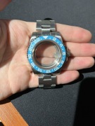 Case zegarka ice blue 40mm
