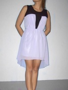 Nowa asymetryczna przewiewna szyfonowa mgiełka 