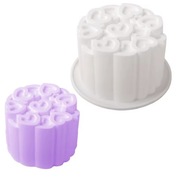 Forma silikonowa z SERDUSZKAMI 12*7 do BENTO Ciast Pieczenia Musów Tortów 