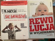 Zestaw książek REWOLUCJA W WYCHOWANIU,A NIECH SIĘ UBRUDZI-idealne