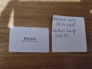 Karta podarunkowa Ryłko