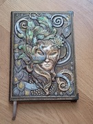 Notes, notatnik A5, Maska Tłoczona okladka