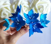 Szpilki do włosów w odcieniach niebieskiego-2 szt