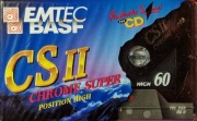 EMTEC BASF CS II 60 Chrome Super (Position High) Kaseta, 1997, FOLIA