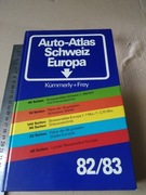 Autoatlas SCHWEIZ EUROPA 82/83 Kummerly Frey