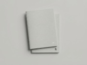 Notes B5: beżowy/szary z układem w kropki, dwustronny, miękka oprawa