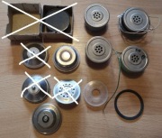 Wkładki słuchawkowe Tonsil W 66 i W 68-B i inne