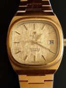 TISSOT SEASTAR QUARTZ Vintage – Złocony – Swiss Made, STAN BDB