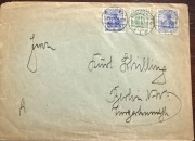 Poznań 1919 frankatura mieszana 