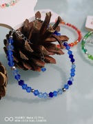 Bransoletka z kryształków bicone