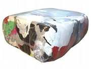 Czyściwo bawełniane czyściwo warsztatowe kolorowe worek 10 kg   