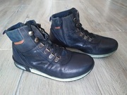 LASOCKI Young skórzane buty TREKINGOWE jesienne zimowe dla chłopca r. 34