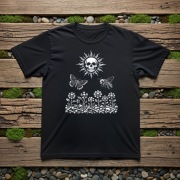 T-shirt Koszulka ze szkieletem, szkielet, joint, streetwear, emo