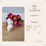 Świeca sojowa - kobieta w ciąży 