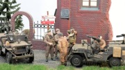 Diorama 1:35 II wojna światowa, wojsko brytyjskie 