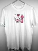 Koszulka Hello Kitty Oshee T-shirt Iga Świątek śmieszny nadruk (Rozmiar L)