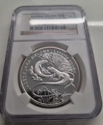 20zł Jaszczurka Zielona  Ngc pf 70