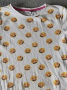 Emoji tshirt biały 146 152