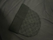 Czapka LV Louis Vuitton czarna,black LV beanie