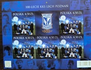 Ark.5203** /Lech Poznań/ 5 zn.+ 1 przywieszka