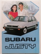 Prospekt Subaru 1984r. UNIKAT