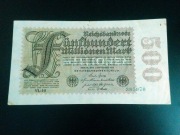 Niemcy. 500 milionów marek 1922