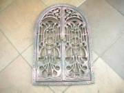 Drzwi,drzwiczki żeliwne do kominka secesyjne 2