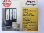 ETYKIETY AVERY ZWECKFORM ZF-AS0722470 38X190 NA SEGREGATOR DO TERMODRUKU